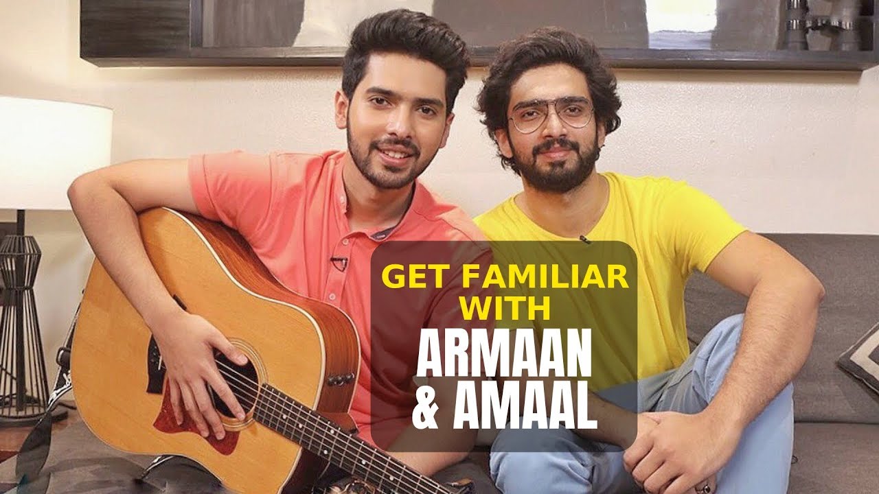 Get Familiar With Armaan Malik and Amaal Malik | FaceTime Friday Interview with bandook