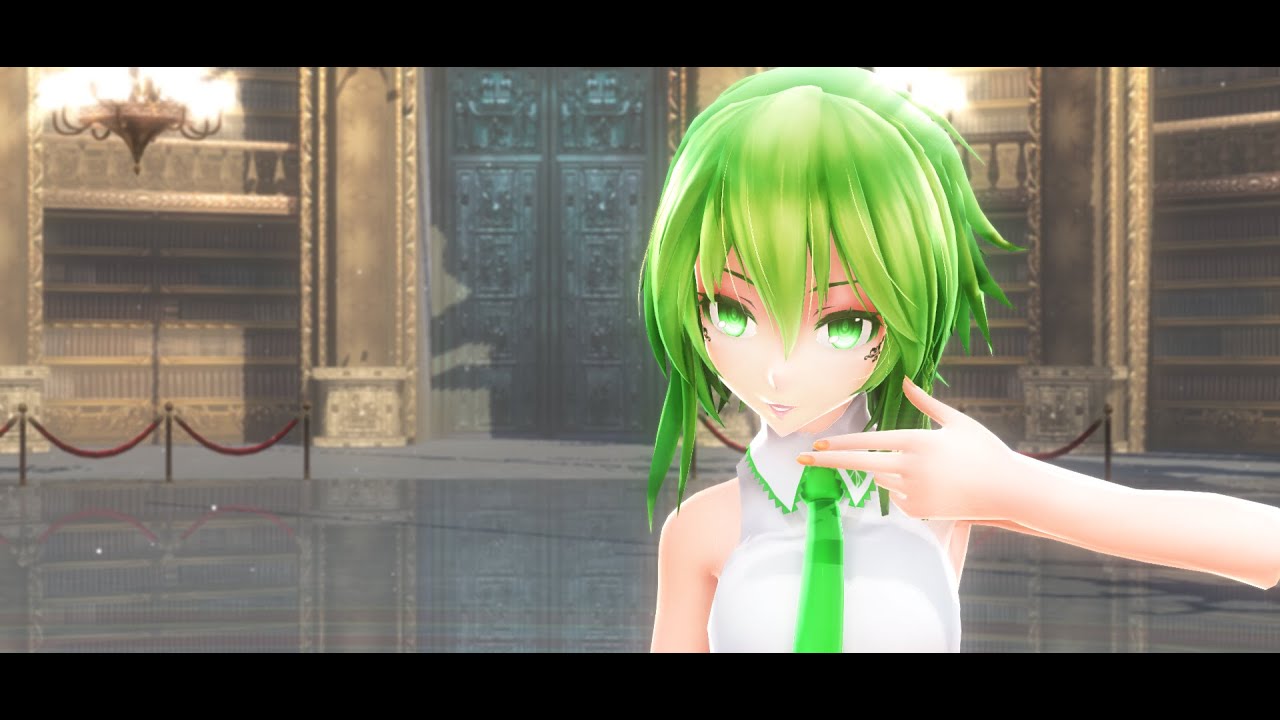 【MMD】Tda式改変GUMI、ミク、ハク姉さん、ルカ様で『REVOLVER』