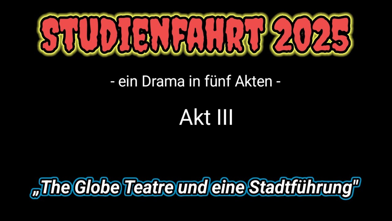 Kanal spezial # 3 - Studienfahrt Englisch Leistungskurs nach England