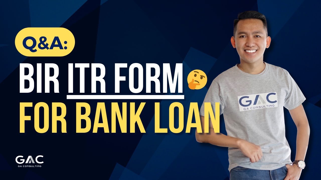 Anong BIR ITR form for bank loan? 🤔 #taxtips #ITR #bankloan #taxphilippines