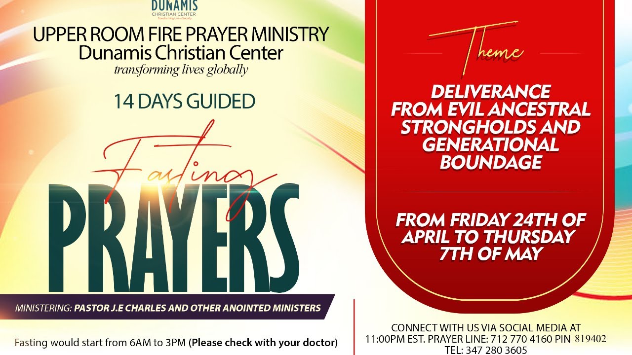 Day 12, Deliverance Prayers From Evil Ancestral Curses with Pastor J.E Charles | Galatians 3:13