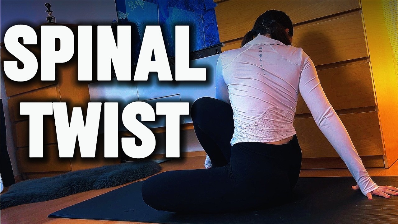 Seated Spinal Stretch | Improve Spine Mobility & Reduce Back Stiffness