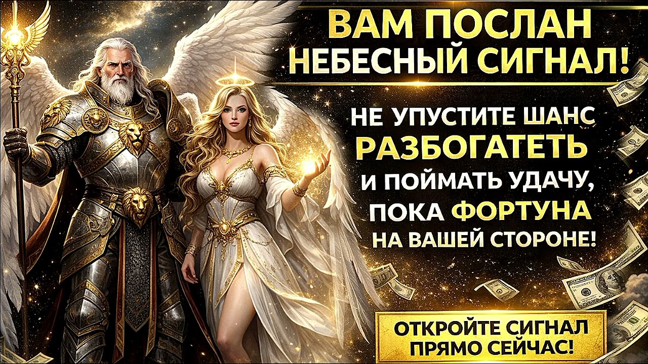 ✨ НЕБЕСНЫЙ СИГНАЛ: КОГДА ТИШИНА ДУШИ ПРИВОДИТ К УДАЧЕ И ВНУТРЕННЕМУ БОГАТСТВУ 🌌