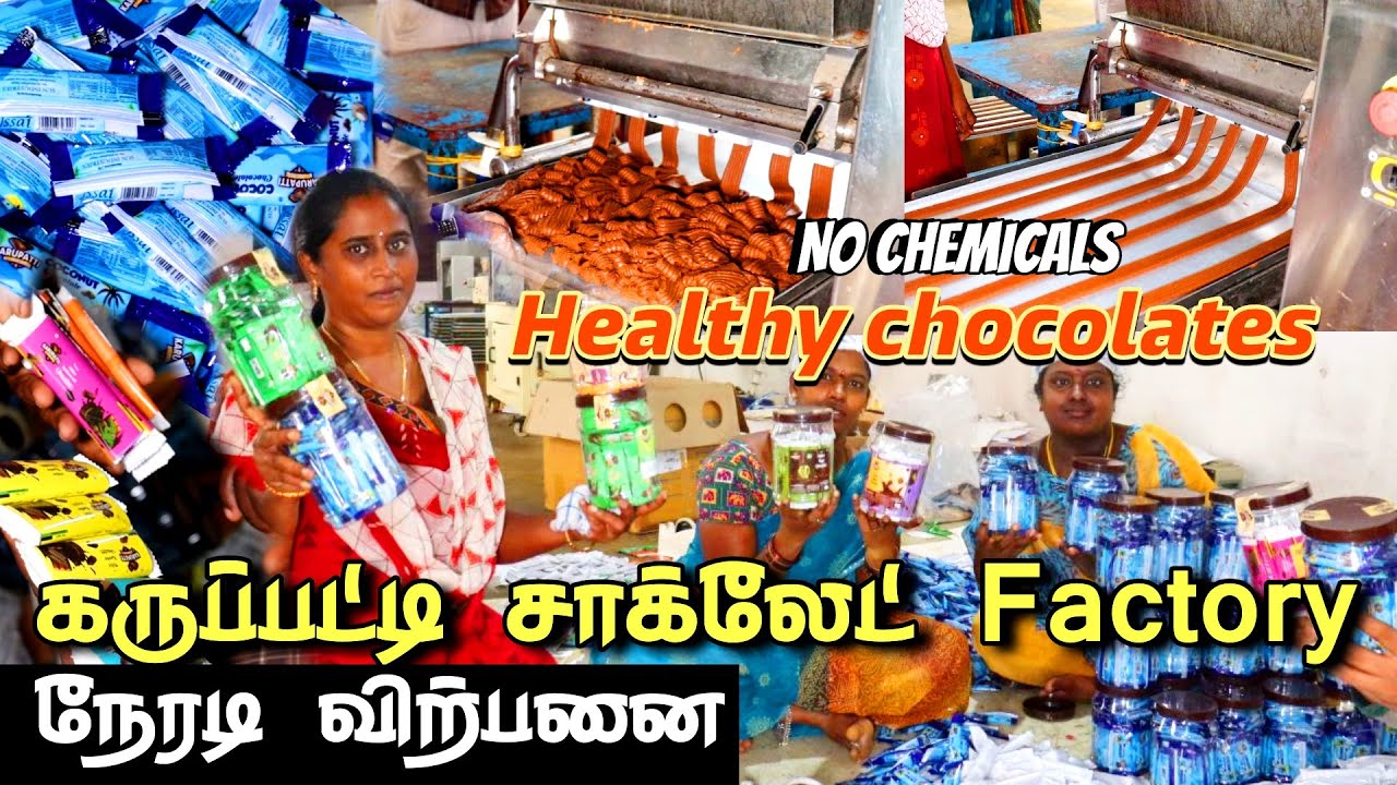 Healthy karupatti chocolate | karupatti chocolate factory | Market Masala