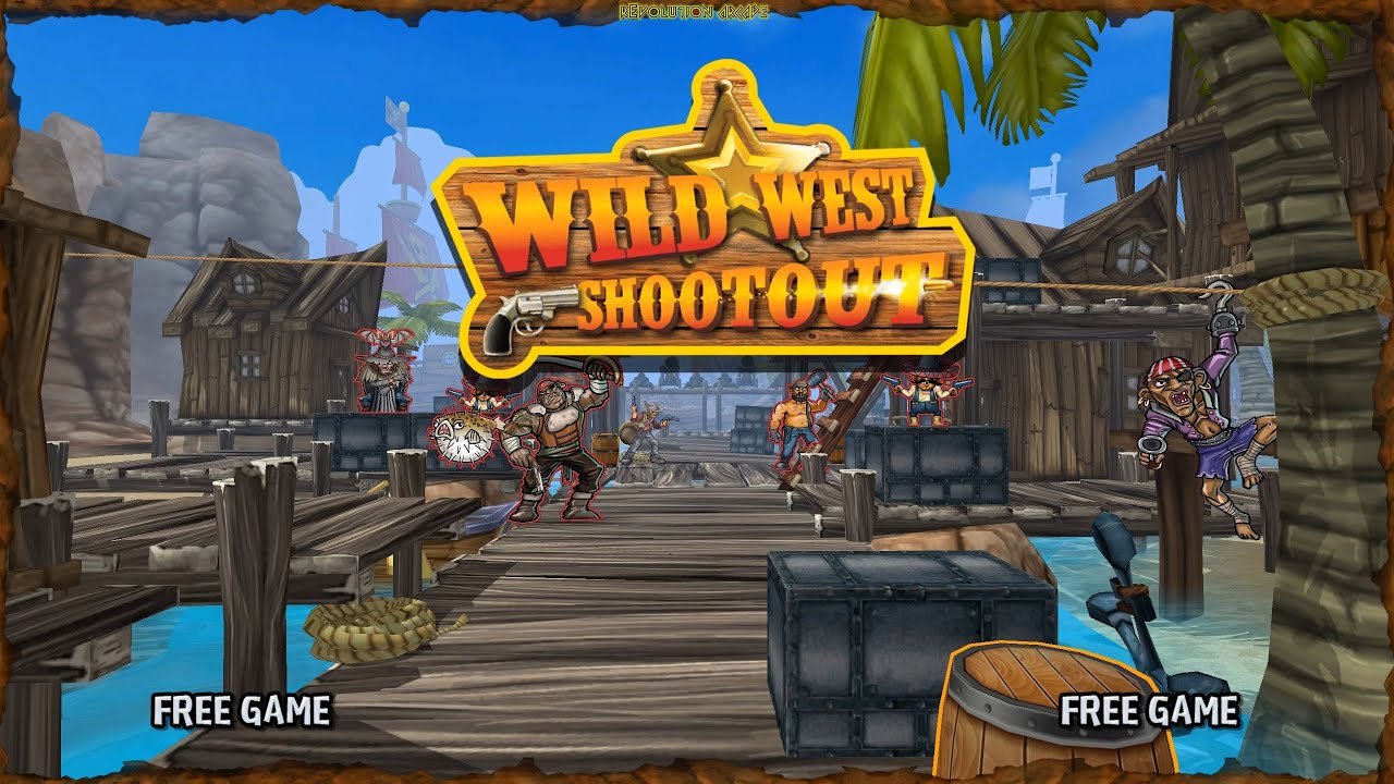 Coastal Amusements Wild West Shootout Arcade (PC 2 Players)
