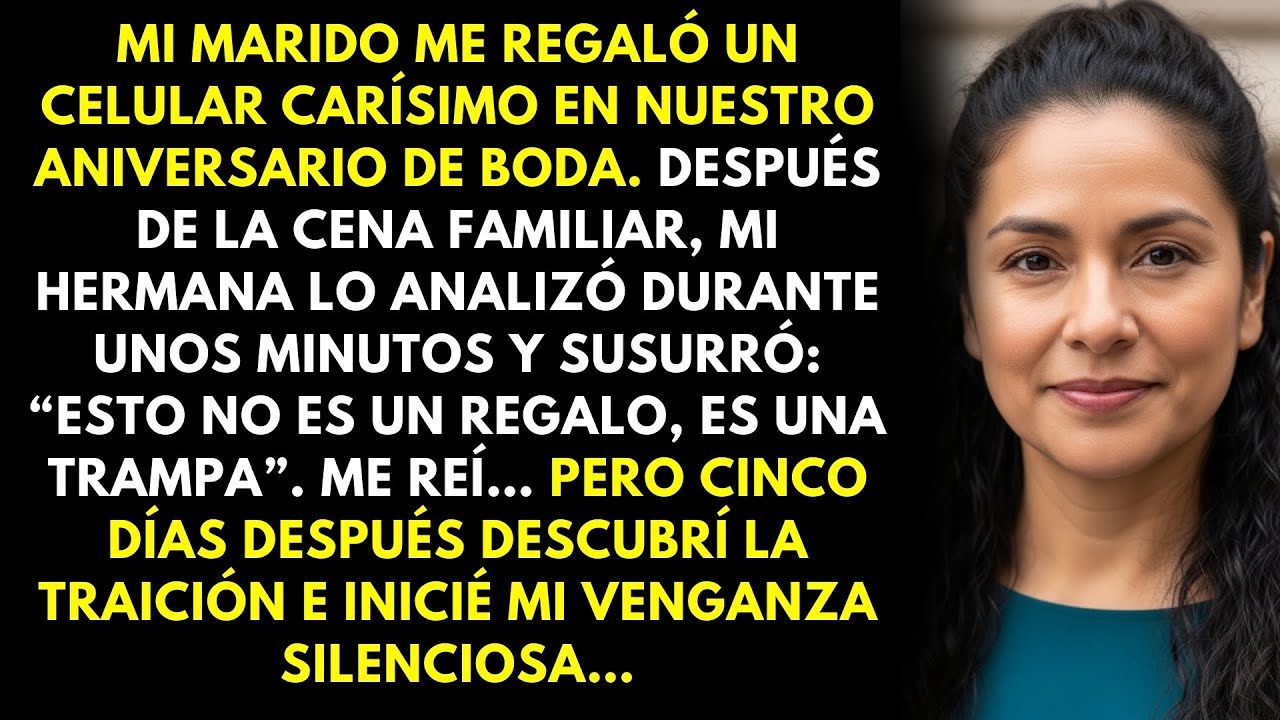 Mi marido me regaló un celular caro en mi cumpleaños; cinco días después descubrí la traición