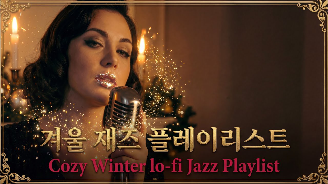 Winter Lofi Jazz ❄️ Soft Female Vocals for Cozy Nights 겨울 로파이 재즈 | 여성보컬 코지 플레이리스트 #playlist