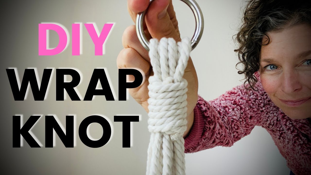 Gathering Knot Tutorial |  Wrap Knot Macrame Tutorial
