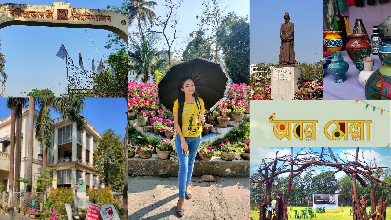 One Day In Rabindra Bharati University (B.T Road Campus) | ABAN  MELA | CAMPUS TOUR | RBU