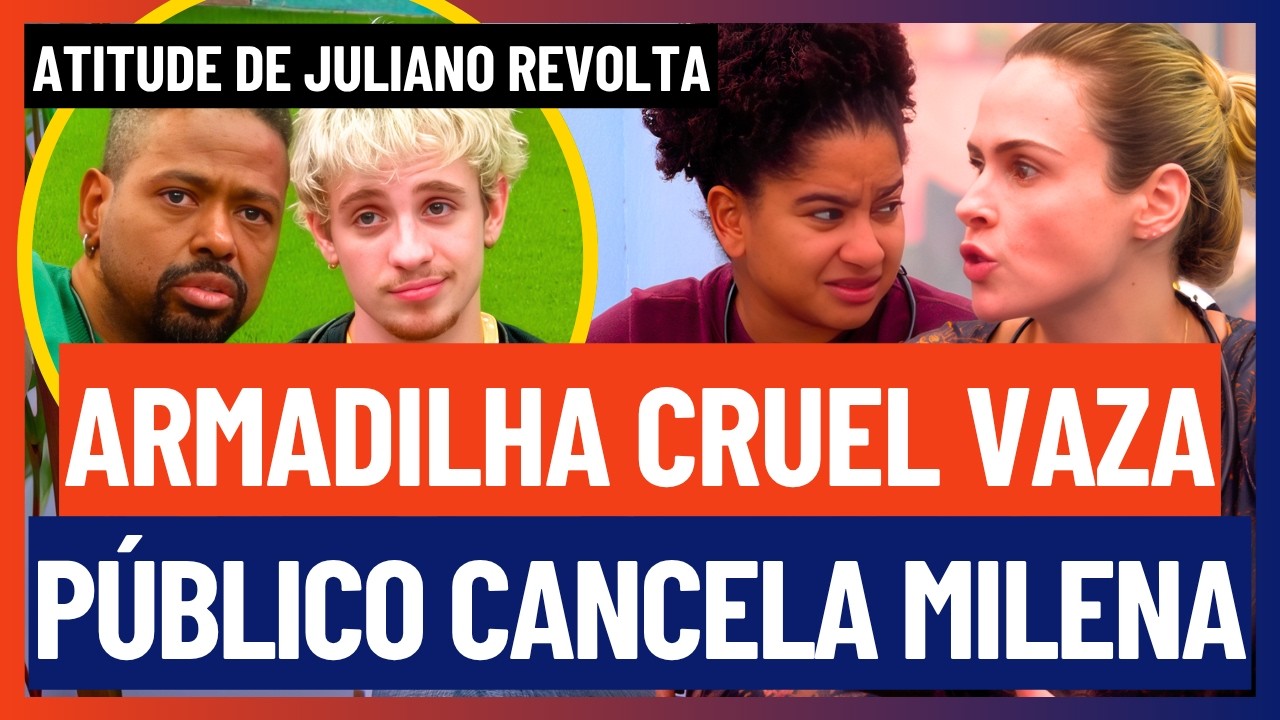 🔵 Milena SABOTA Ana Paula com ATITUDE CRUEL e P&uacute;blico EXIGE ELIMINA&Ccedil;&Atilde;O Imediata | BBB 26