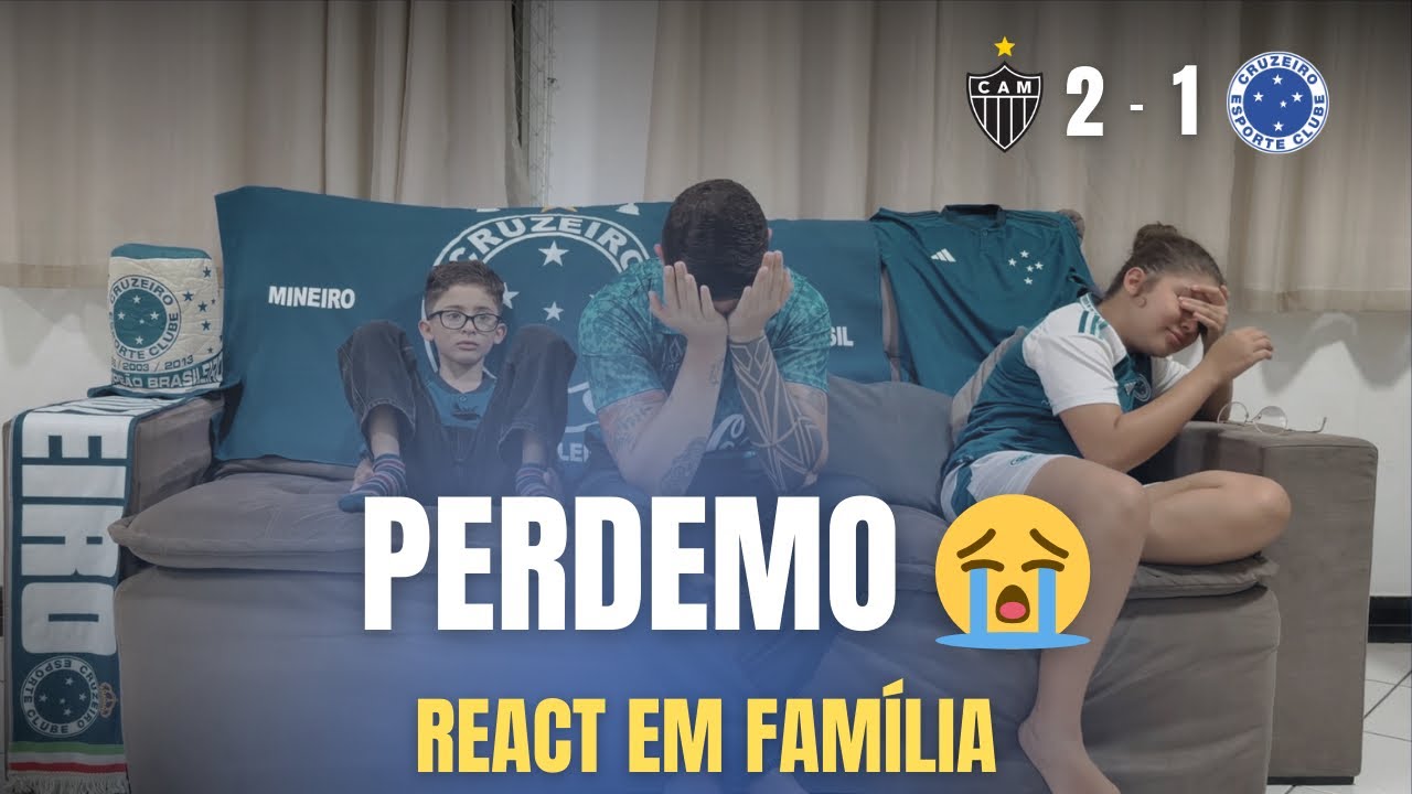 REACT Atletico-MG 2 x 1 Cruzeiro | Virada dolorosa: time desatento e apático