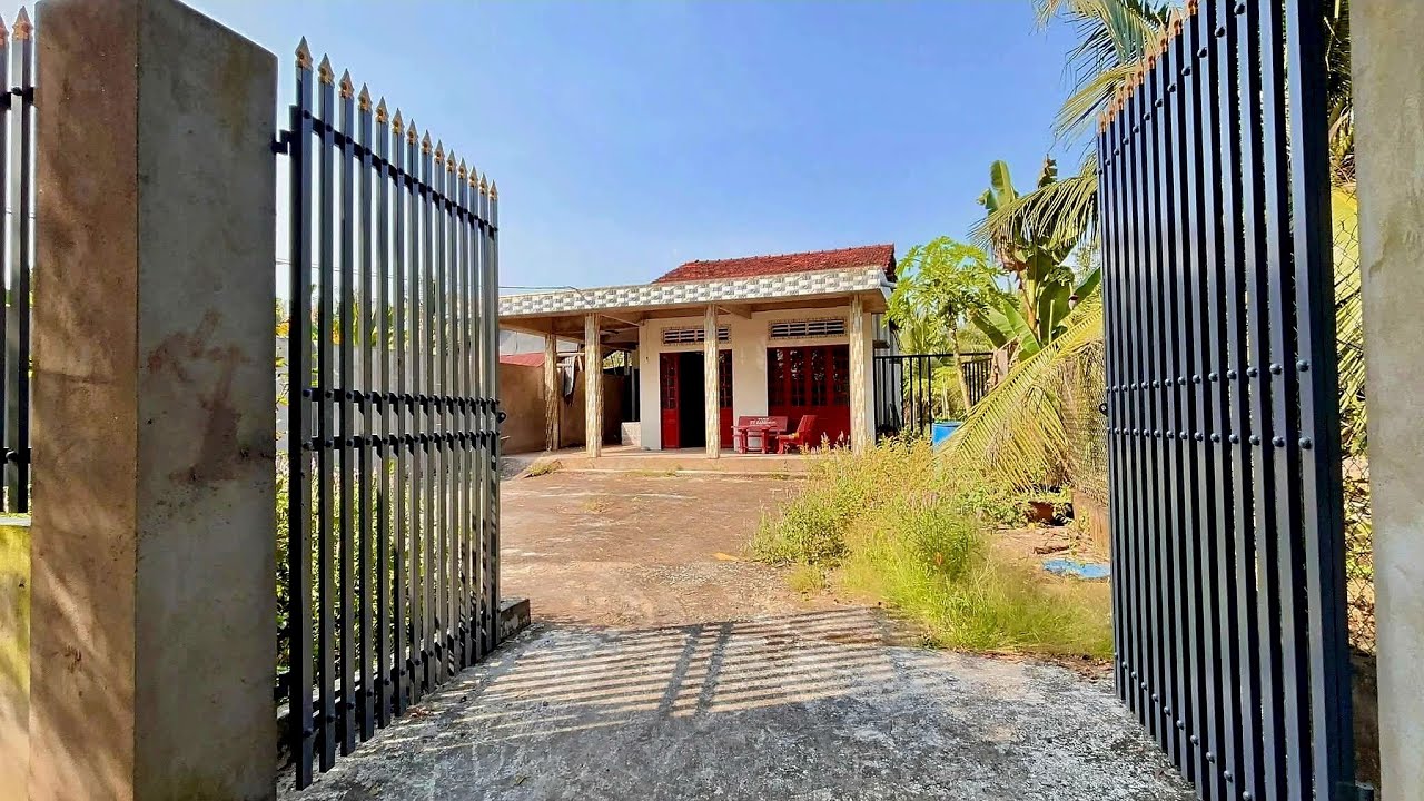 Ms 301 : Bán nhà sân vườn rộng ở tiền giang thổ cư 200m² giá 750 triệu