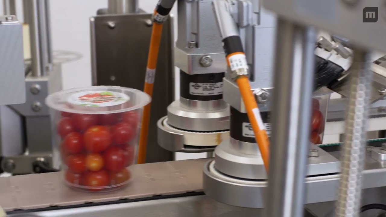 MULTIVAC Automated High-Output Traysealing Line Solution for Packaging Fresh Produce in Cups