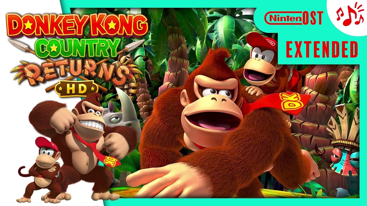 Rocket Barrel 1  Long | Extended | Donkey Kong Country Returns  | OST | Official Soundtrack