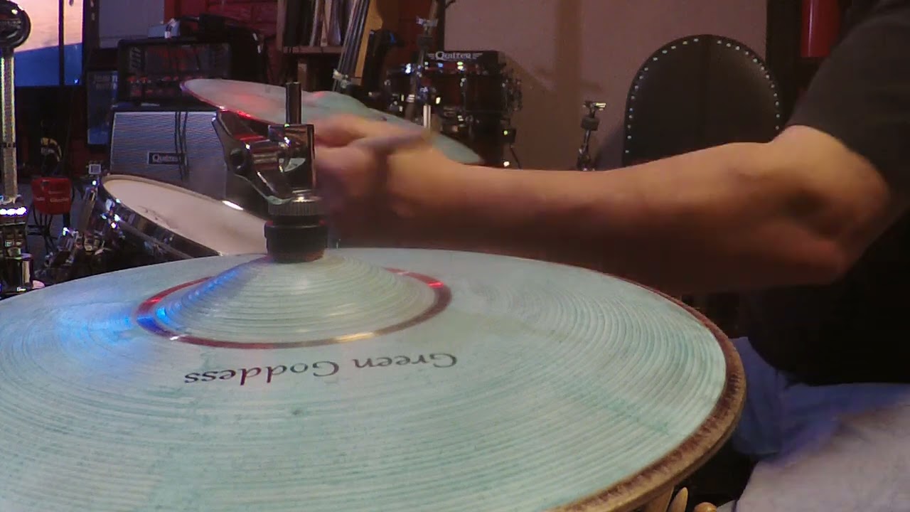 Saluda Green Goddess 14 Hi Hats and 21 Medium/Thin Ride