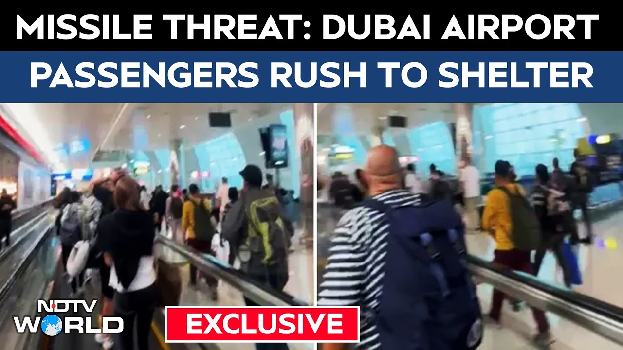 Dubai Airport Attack | Passengers At Dubai Airport Sent To Shelter Amid Iran Missile Threat