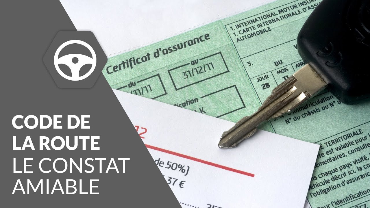 Code de la Route - Le constat amiable