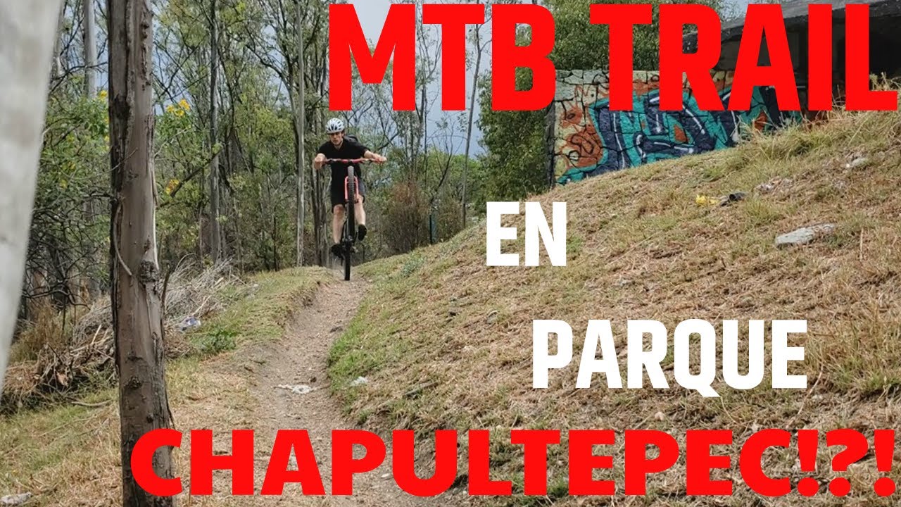 MTB Trail en Parque Chapultepec CDMX!