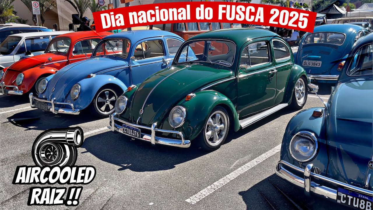 ACELERADAS - PROJETOS DIFERENCIADOS - AIRCOOLED !! DIA NACIONAL DO FUSCA 2025 !! CONFIRA...