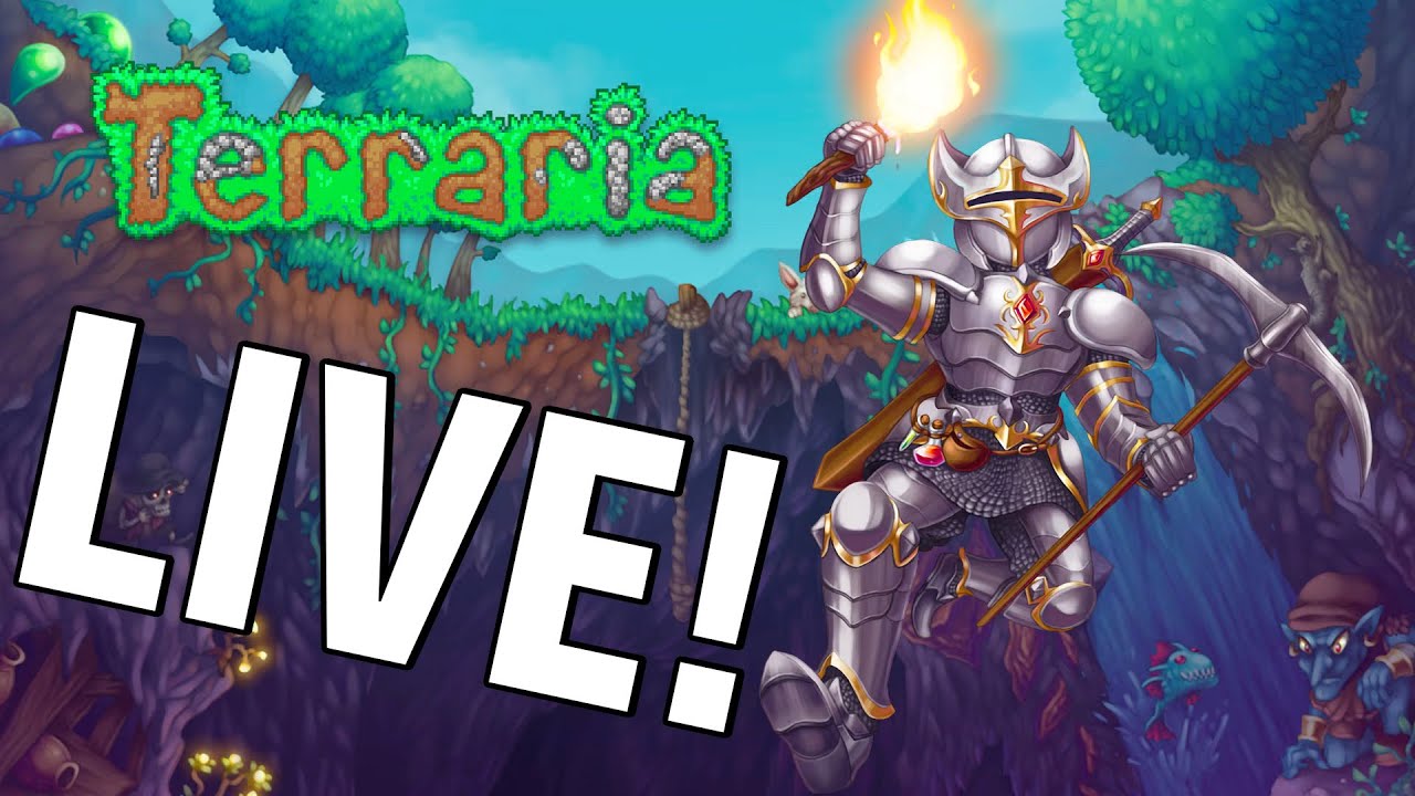 LIVE: Terraria!