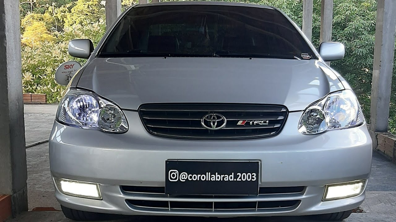 Como trocar a lâmpada do farol de milha do Corolla Brad - @corollaxei_andersonneves