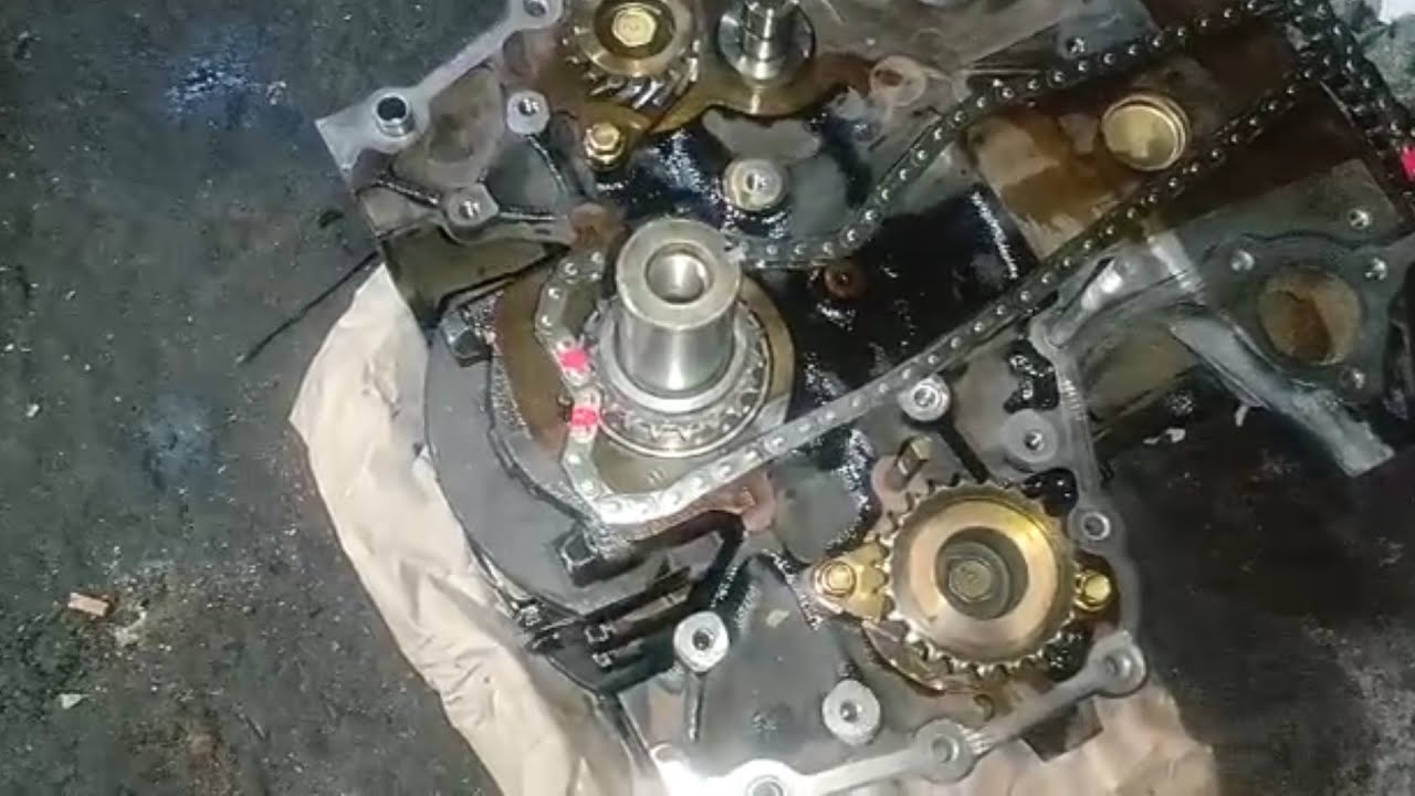 Mazda b2600 timing, BT50 engine G6 2.6 timing marks