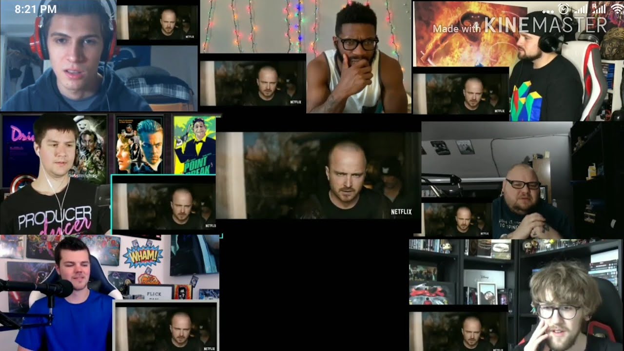 El camino a breaking bad movie official trailer reactions mashup