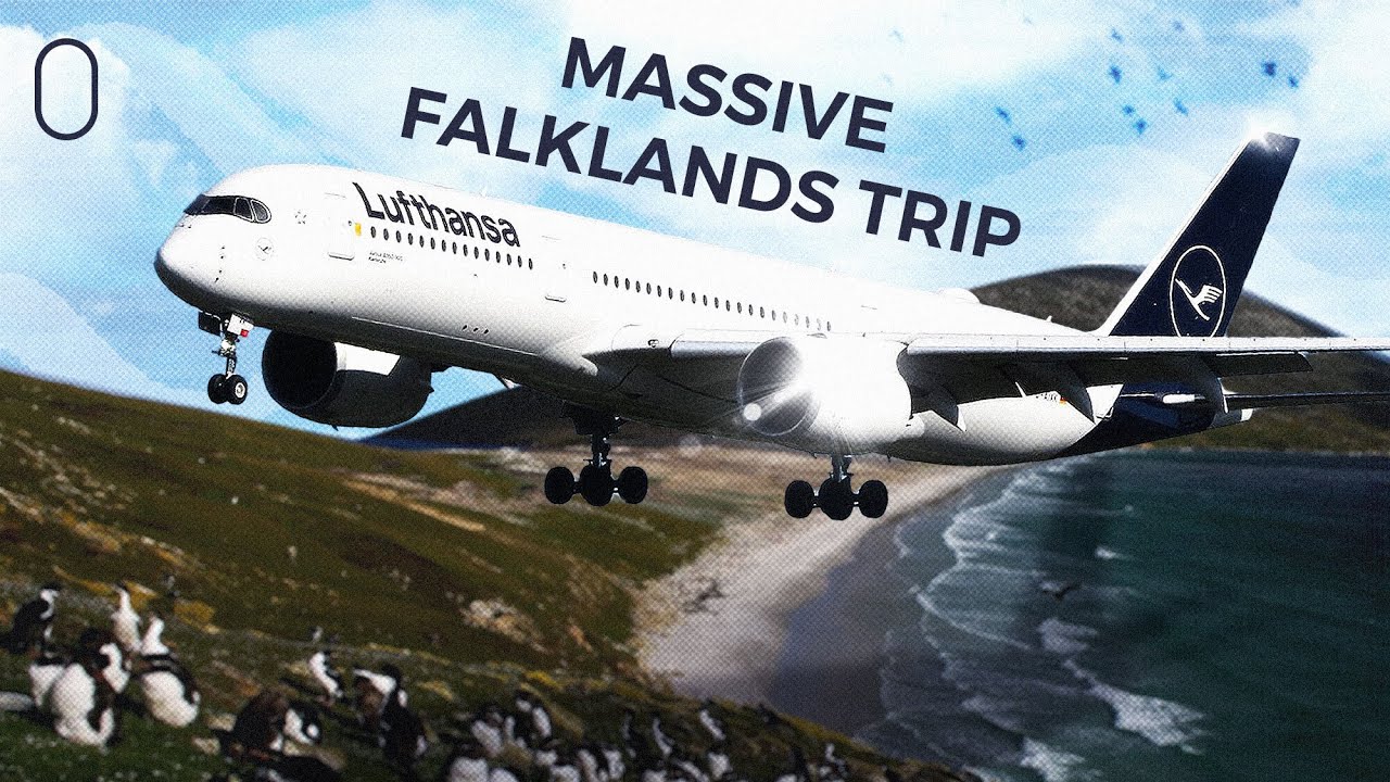 Lufthansa Airbus A350 Returns From Mammoth Falklands Trip