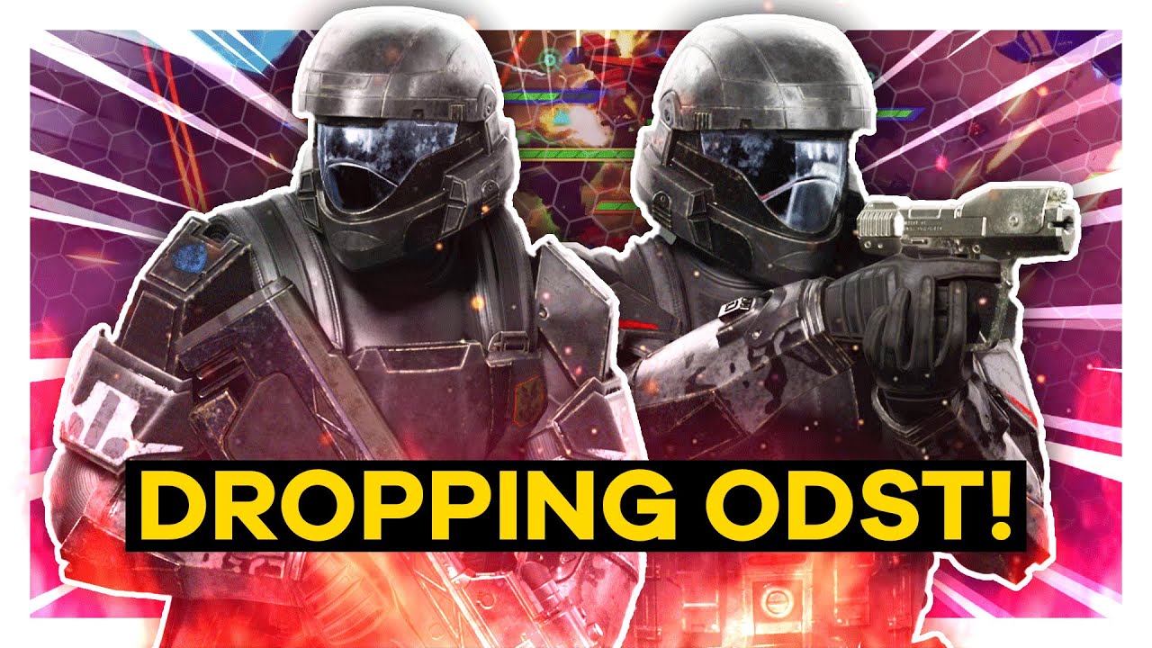 dropping ODST like it's my JOB in Halo Wars 2!