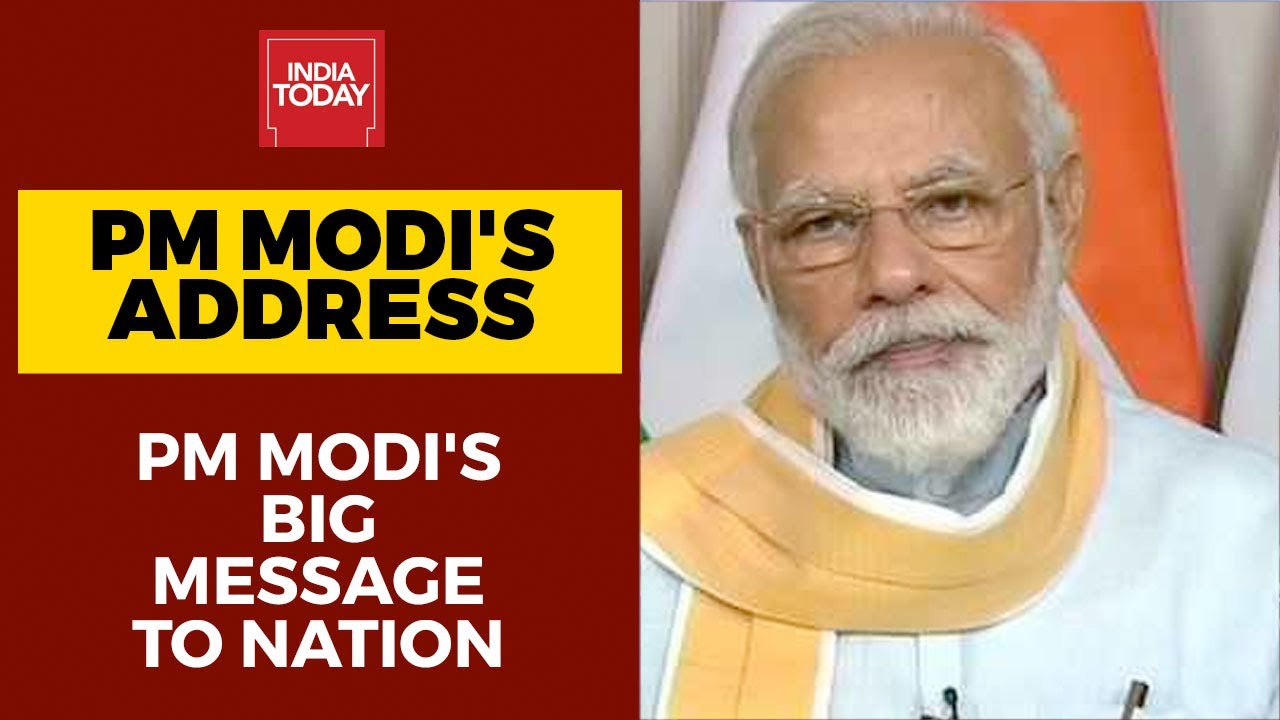 PM Modi's Address To Nation: PM Modi's Big Message To Nation Over Coronavirus Pandemic| India Today