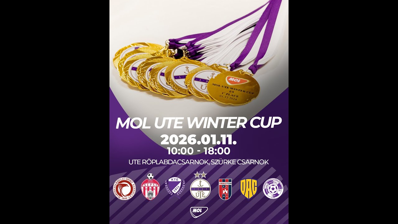 Mol ute winter cup 2026 highlight, SEPSI, MAROSVASARHELY,KTE ,KFC, VIDEOTON,DAC 1904, UTE