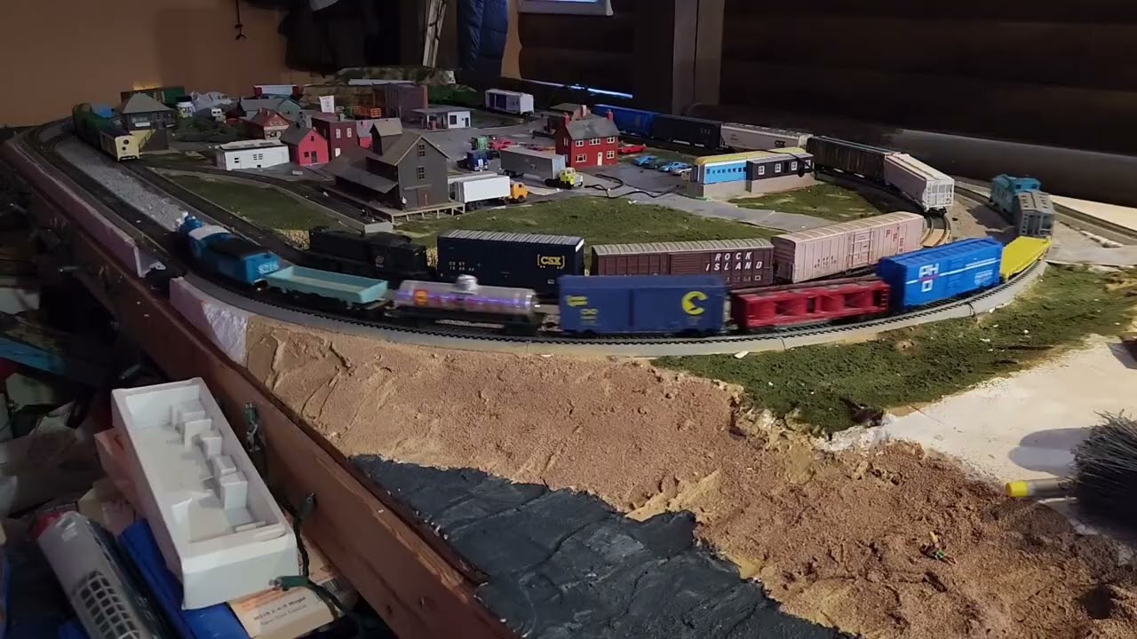 First day of the Robertville Central Railroad's 2026 winter spectacular. 