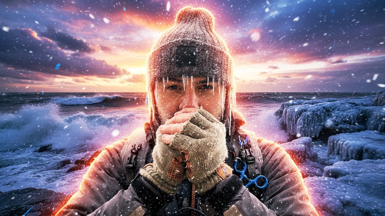 Vinterfiskeri efter Havørred på Vestfyn 🌊❄️