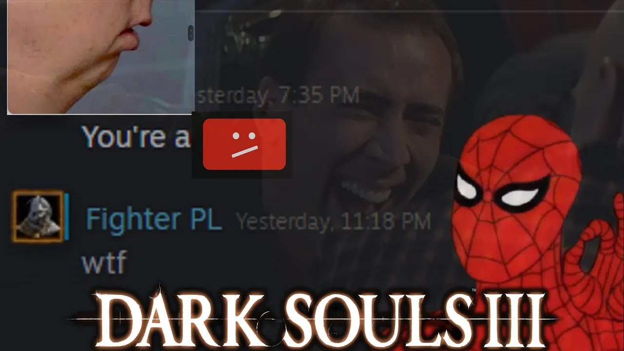 BACK TO DARK SOULS 3 TROLLING IN 2024(w/HATEMAIL)
