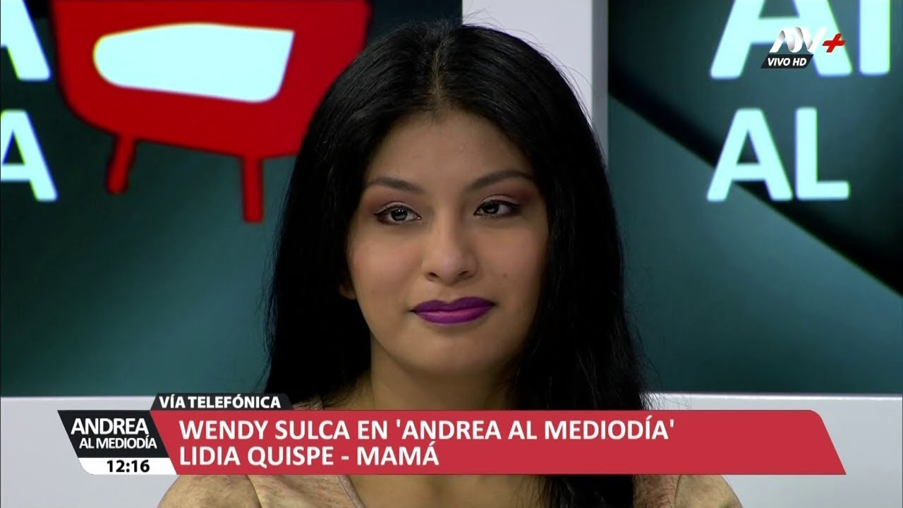ANDREA AL MEDIODIA - WENDY SULCA - 19/06/18 - MARTES 19 DE JUNIO DEL 2018