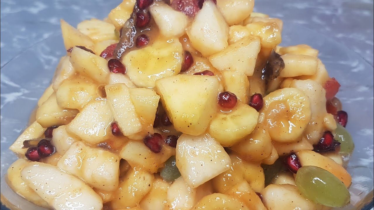 Fruit Chaat Recipe by Tasty Meal | Fruit chaat with Tang (Orange)| Iftar Special&nbsp; | juicy Fruit chat