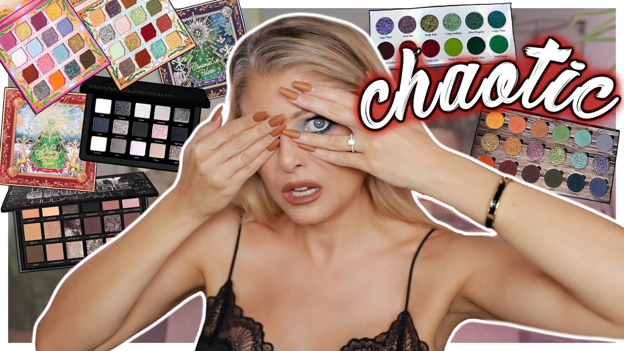 Праздничная палитра CHAOTIC Bingo (стоило ли что-нибудь из этого брать?!)
