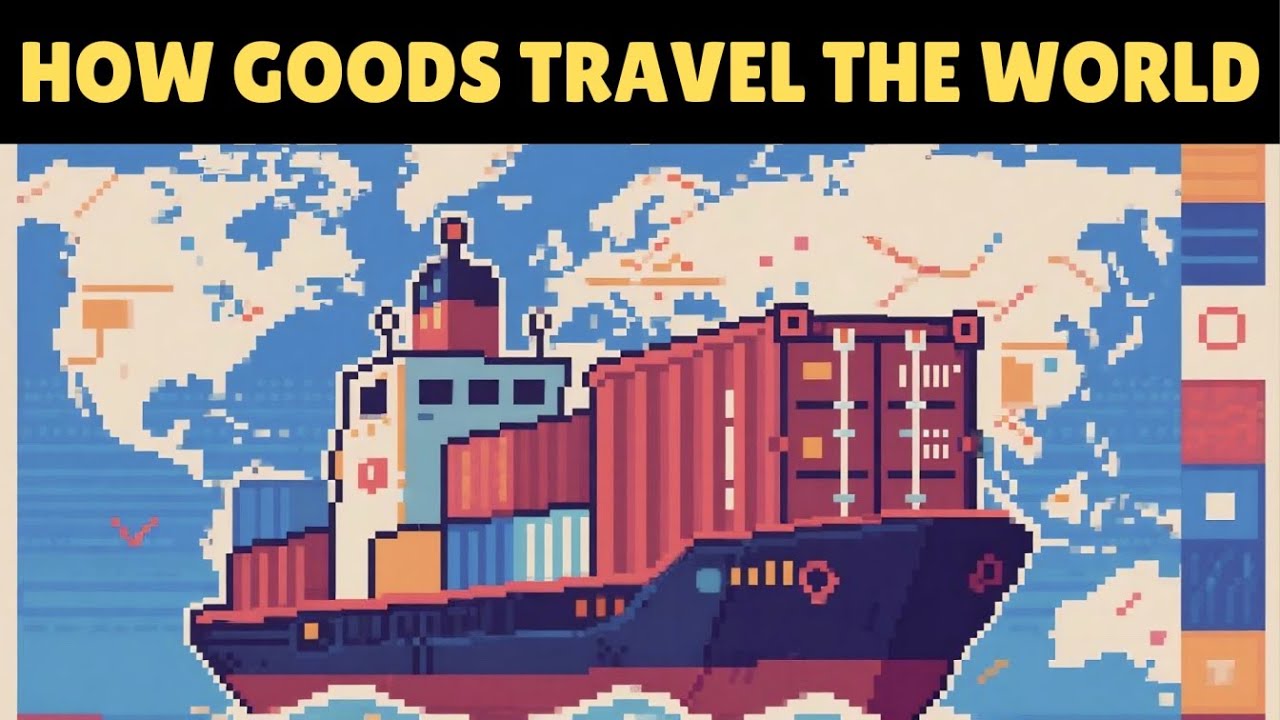 How Shipping Containers Move Around the World