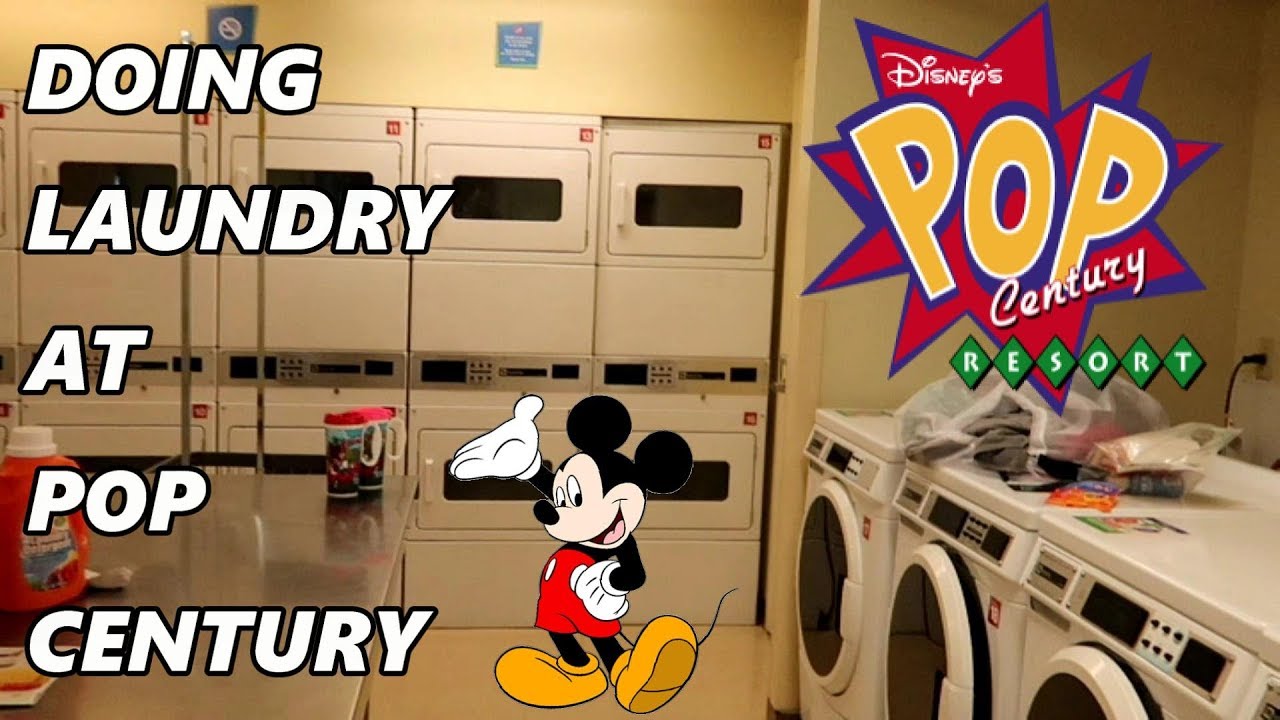 Doing Laundry At Pop Century In Walt Disney World | Disney World Vlog September 2017 Day 4 Part 6