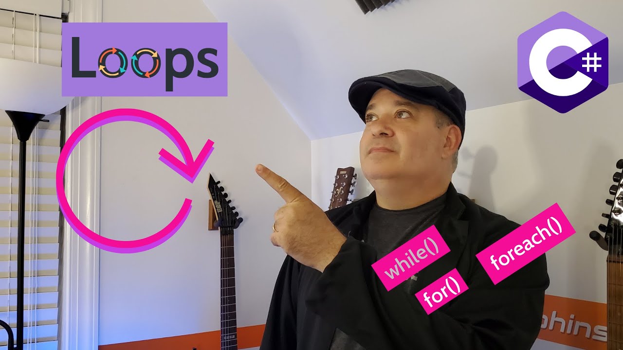 C Sharp Tutorial For Beginners Programming | C# Loops - ep-5 | Learn To Code In 20 Minutes