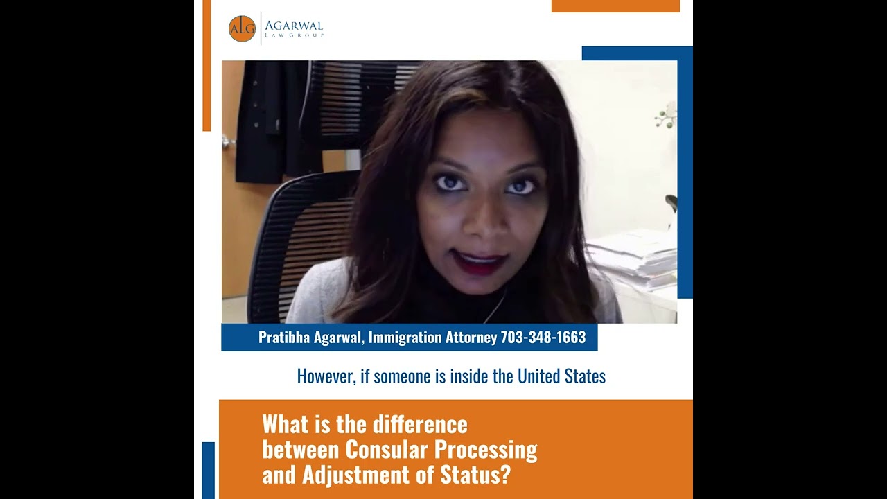 What is the difference between Consular Processing and Adjustment of Status?