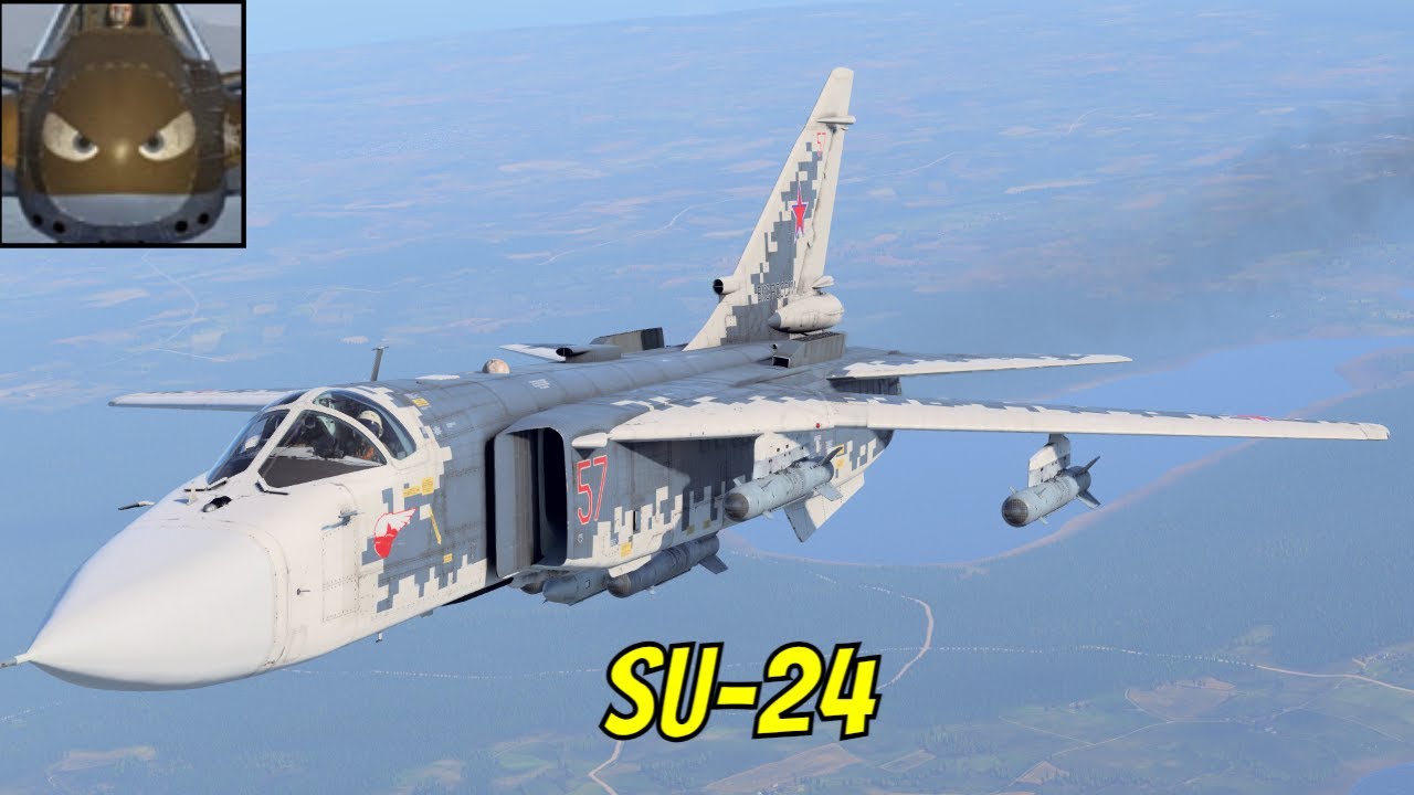 War Thunder SIM - SU 24 - TV Guided Stuff