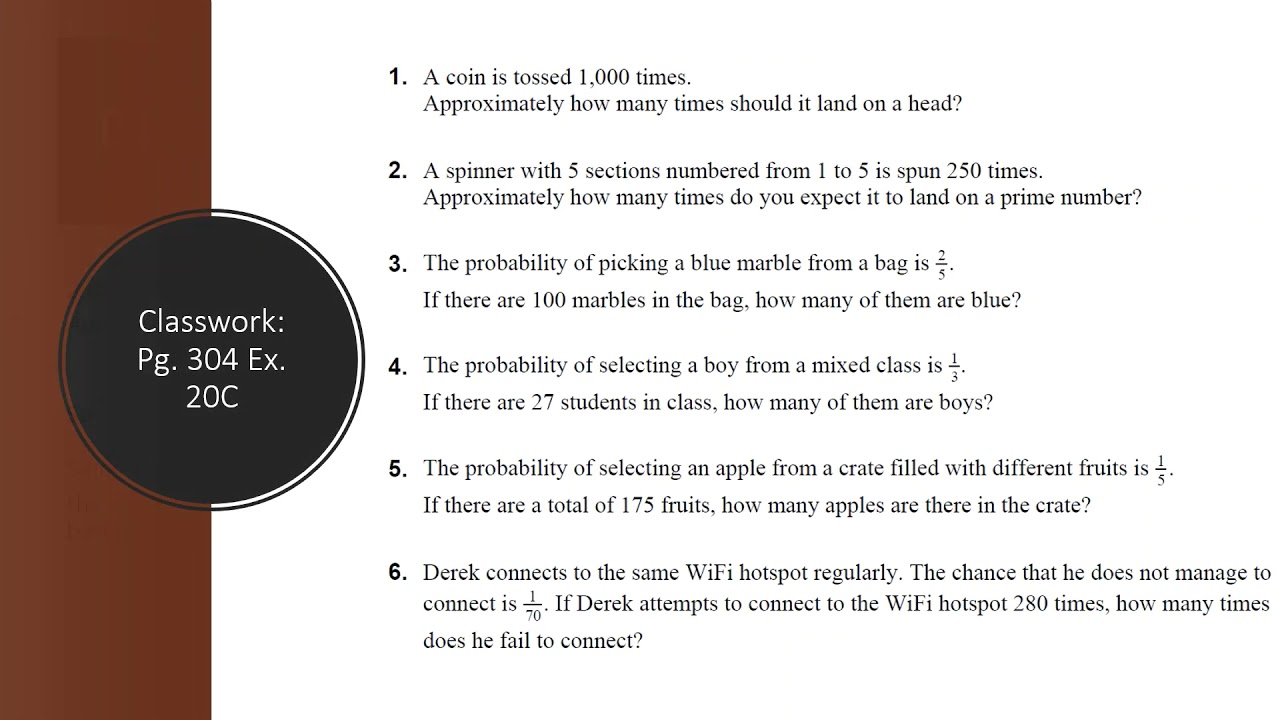 Probability - How many times an Event can Happen