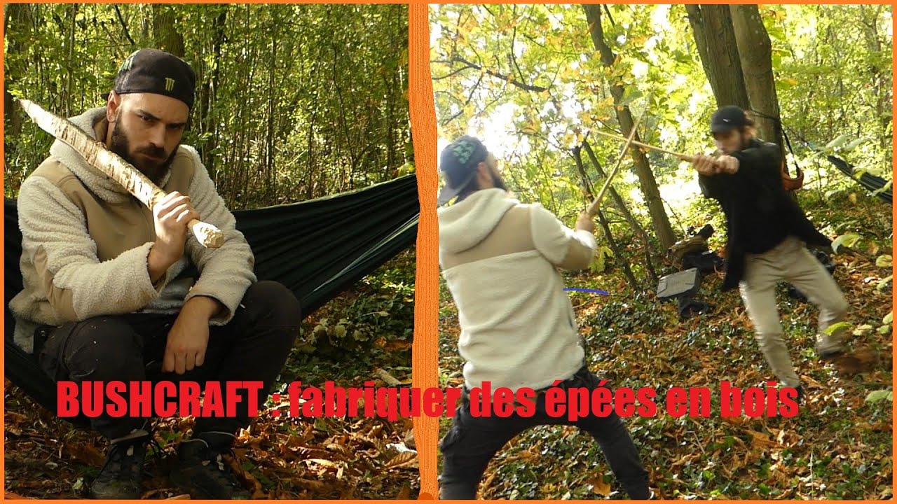 BUSHCRAFT / Fabriquer une épée en bois