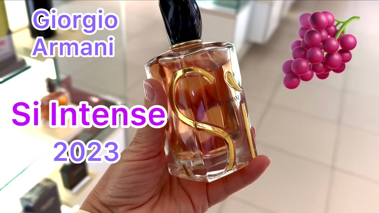 Giorgio Armani SI INTENSE 2023 ￼🍇 Тестирую парфюм