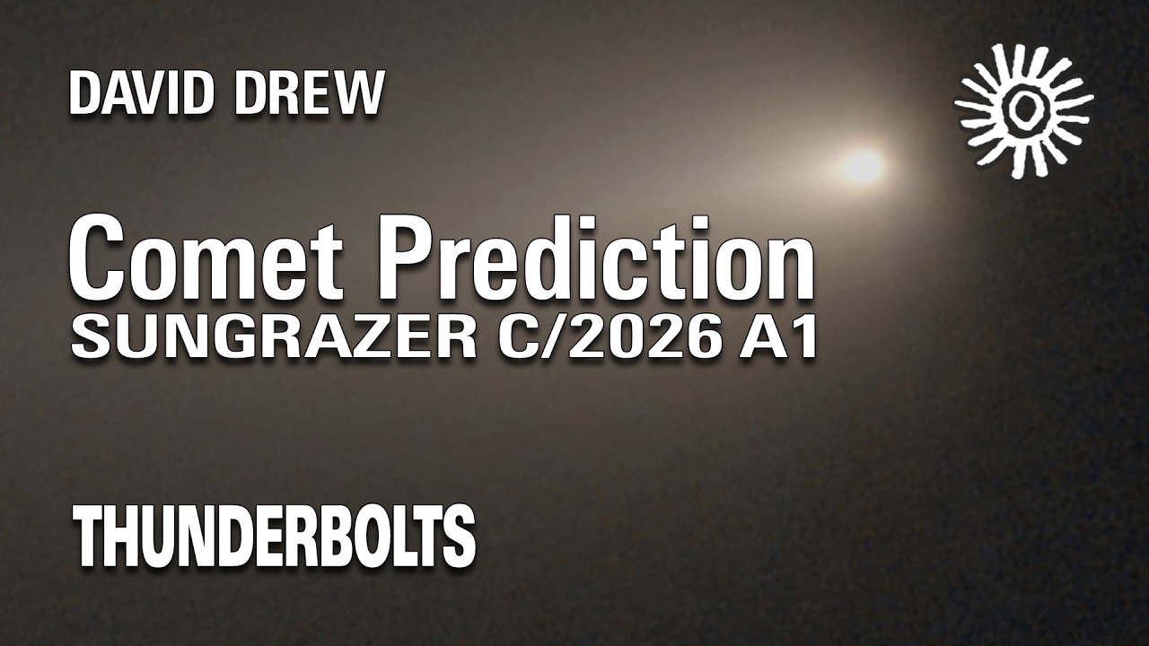 David Drew: Comet Prediction of Sungrazer C/2026 A1 | Thunderbolts