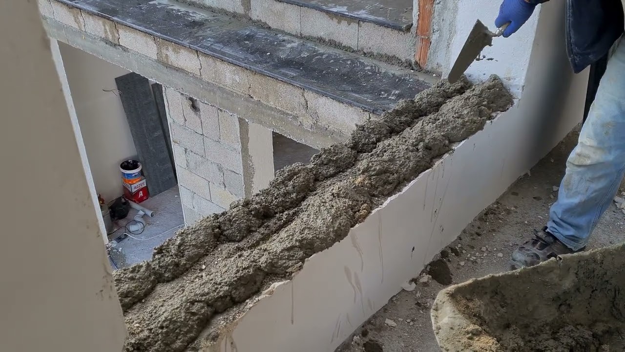 Granit Sakallı Pencere Küpeşte Montajı | Sakallı Pencere Mermeri Nasıl Takılır | Siyah Granit Mermer