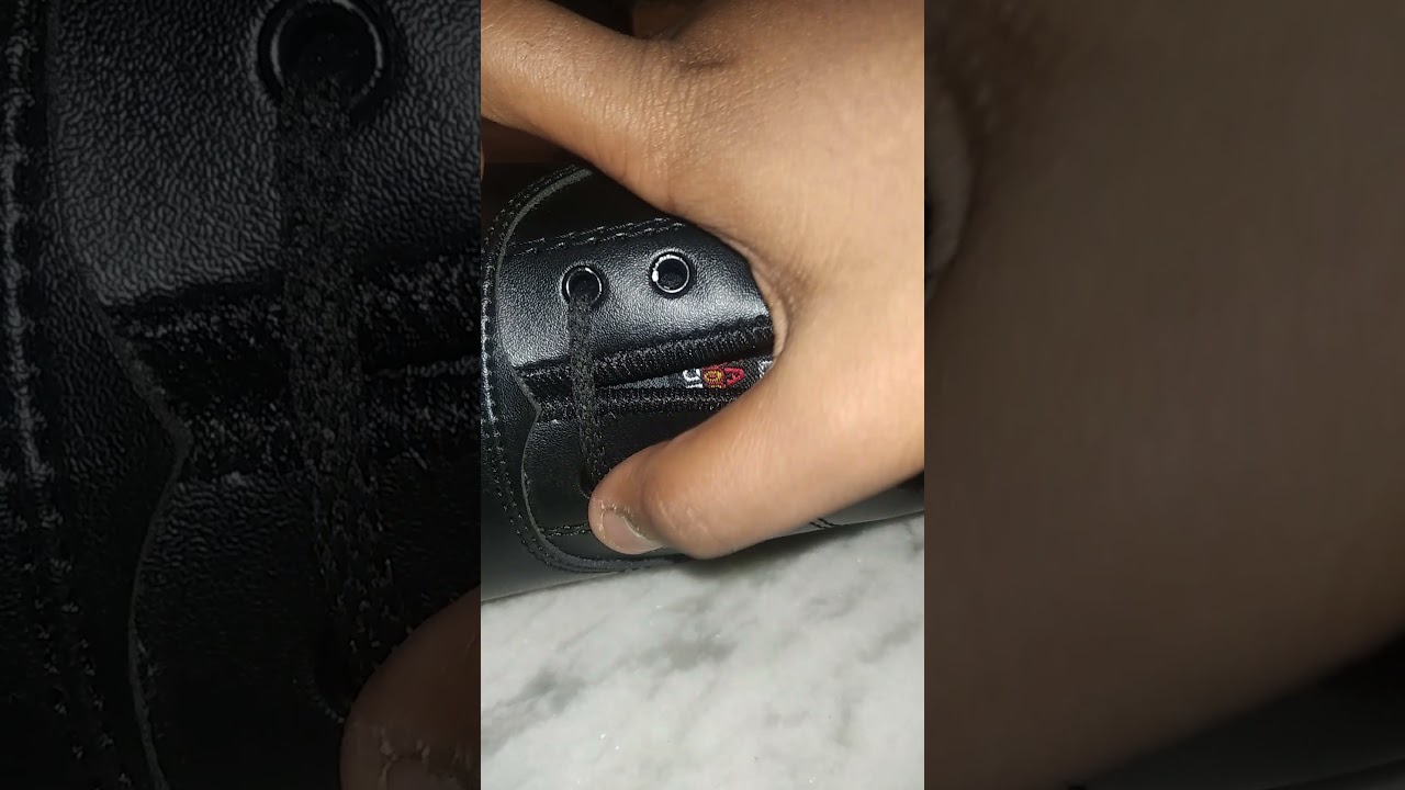 How to tie laces in School Shoes