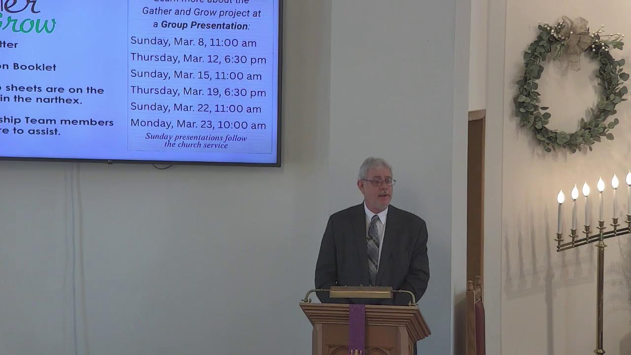 Second Sunday in Lent Service  (3/1/2026)