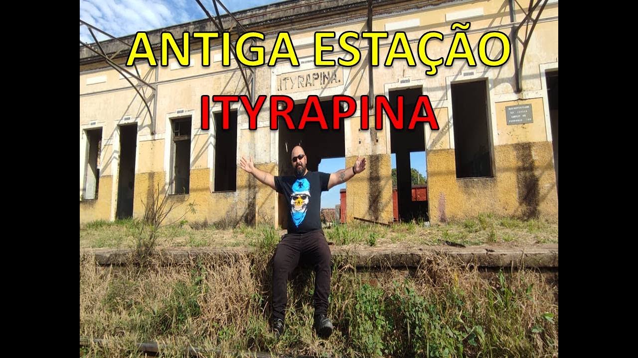 INCRÍVEL!! Antiga Estação Ferroviária Itirapina - SP